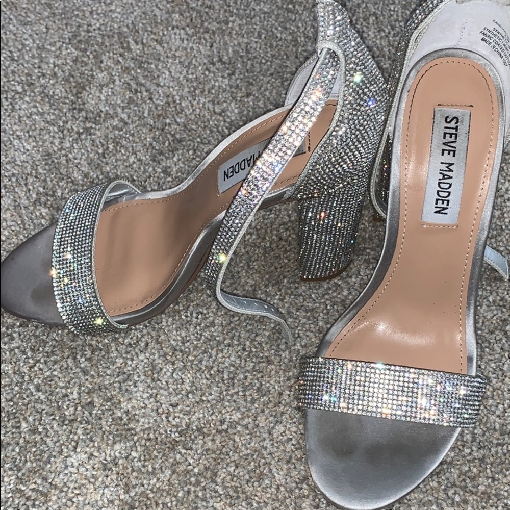 Silver Steve Madden Shoes